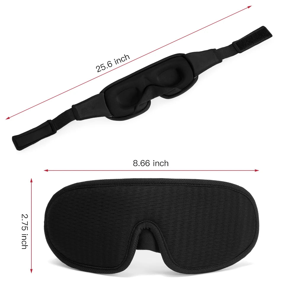 DreamShade™ 3D Sleep Mask – Total Blackout & Comfort Fit