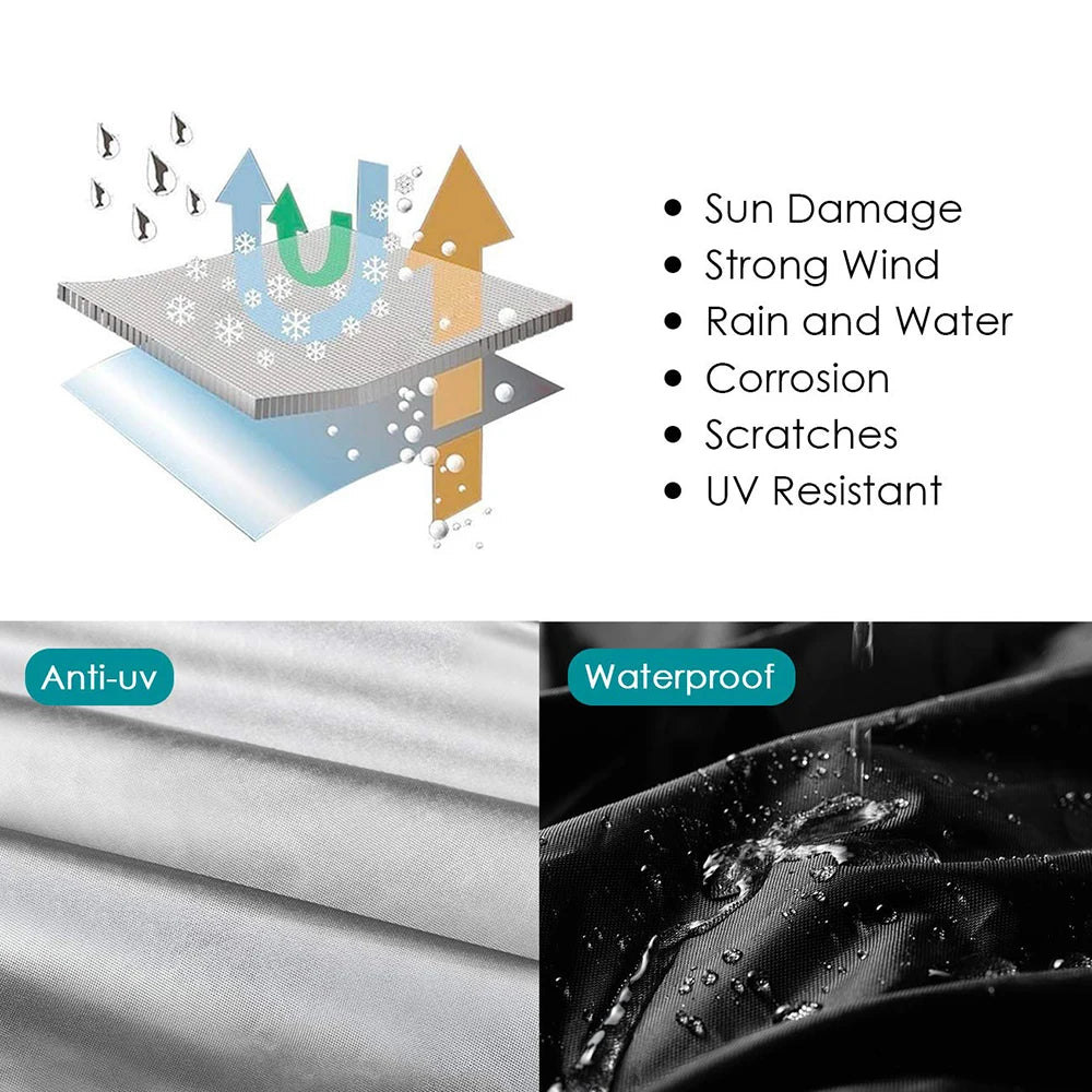 Toptrek CycleShield: funda impermeable para bicicleta para todo tipo de climas y máxima protección