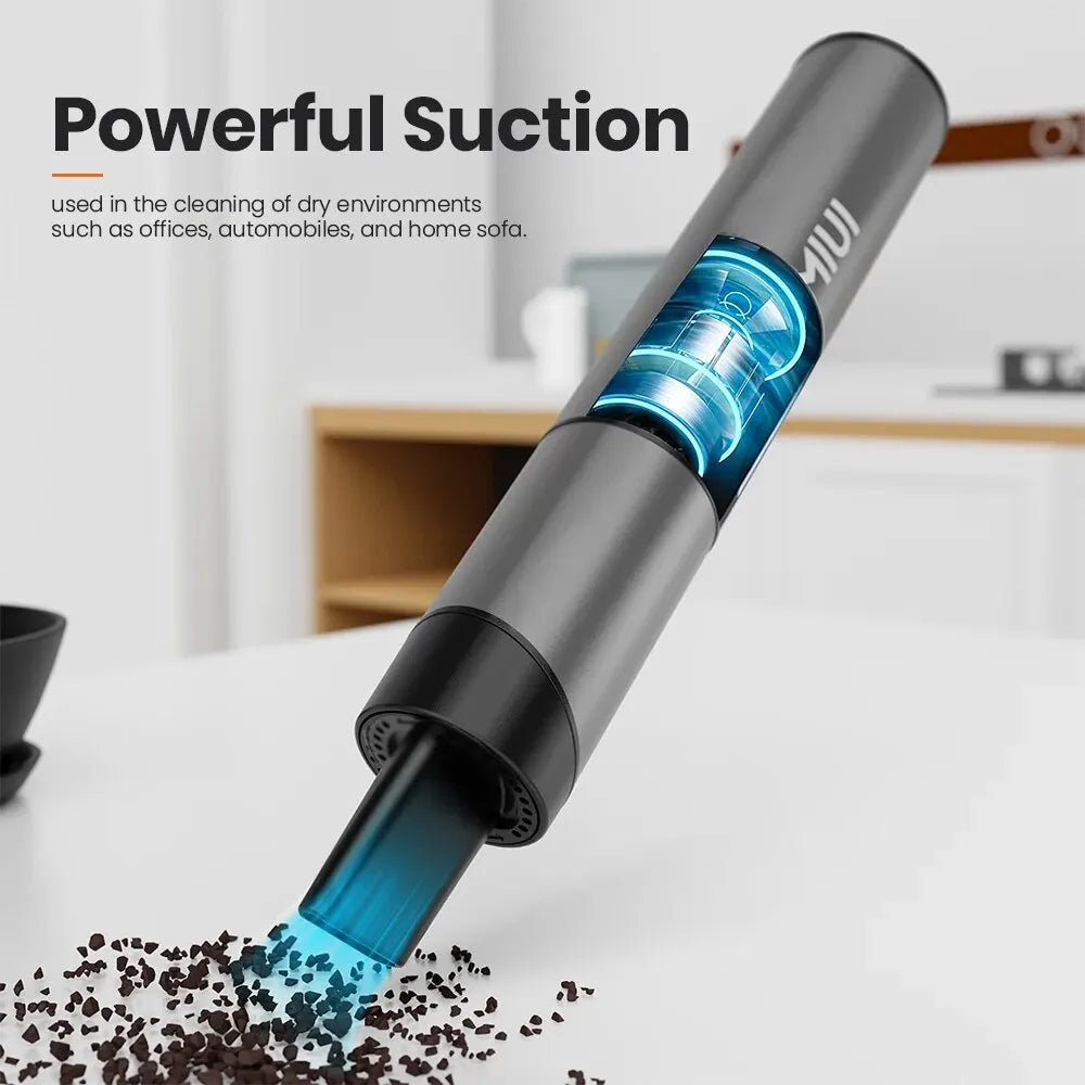 MIUI TurboMini – USB Rechargeable Vacuum for Desktop, Keyboard & Auto