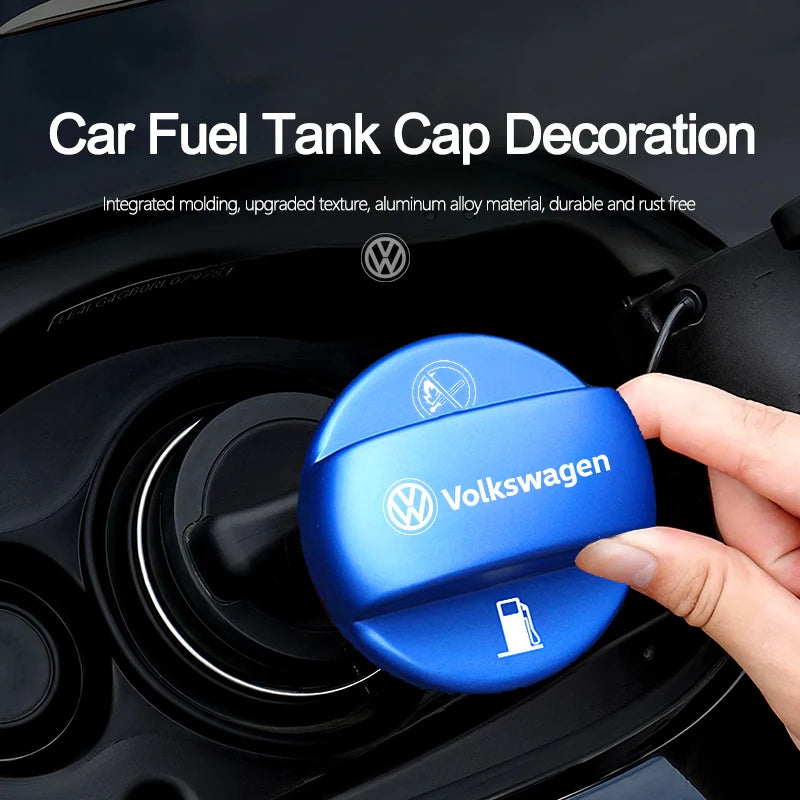 FuelStyle Pro – 3D Metal Fuel Tank Cap Trim for Volkswagen Models