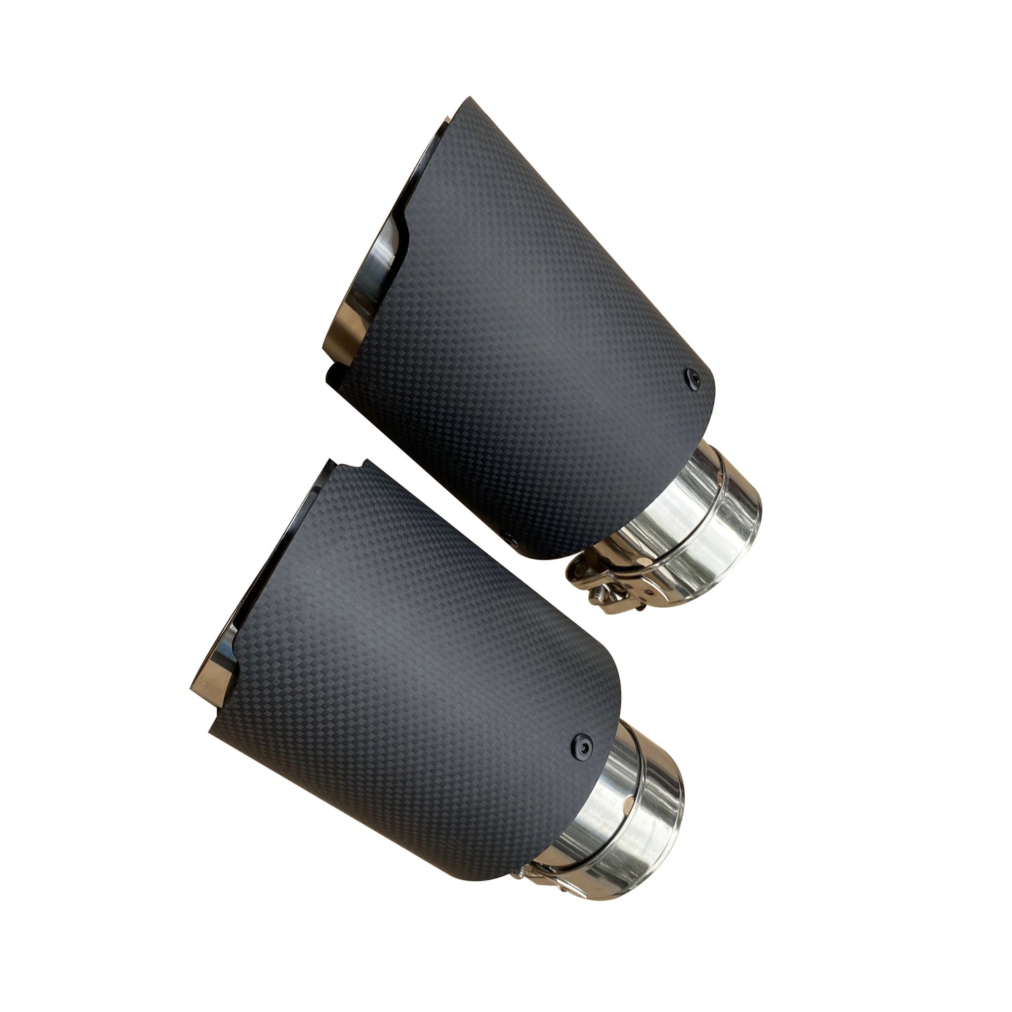 CarbonEdge Pro – Universal Stainless Steel & Carbon Fiber Exhaust Tip