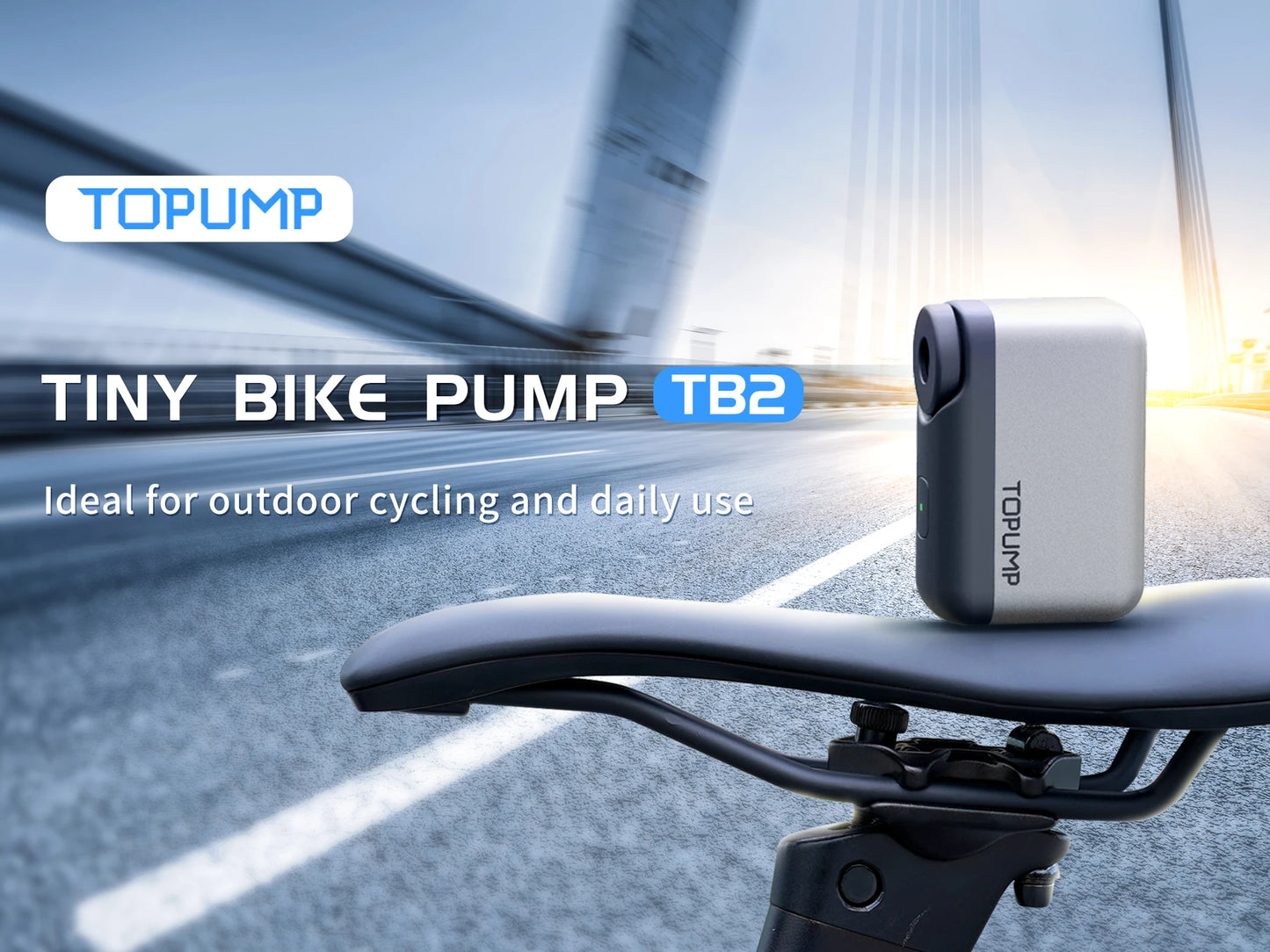 TB2 AirHero – Portable High-Pressure Pump to Keep You Rolling Anywhere