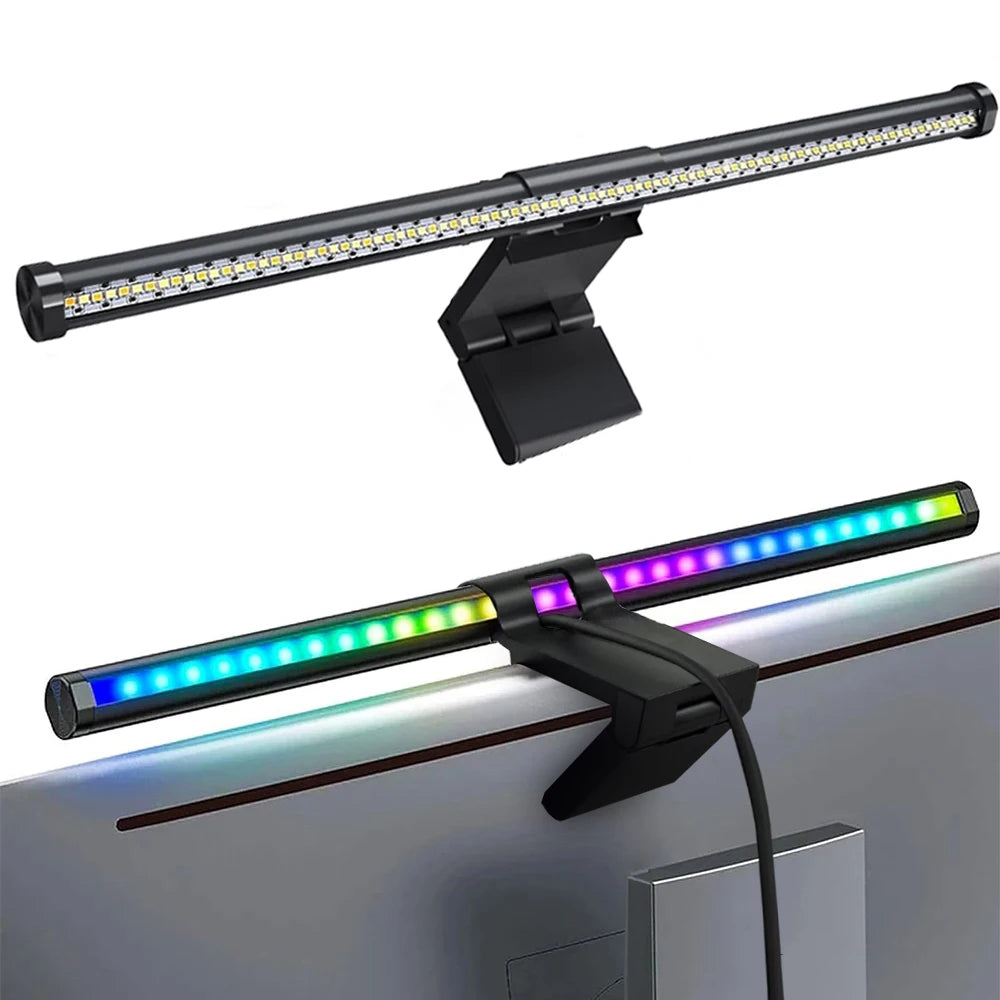 LumiView DeskPro – LED Monitor Lamp with RGB Ambient Lighting