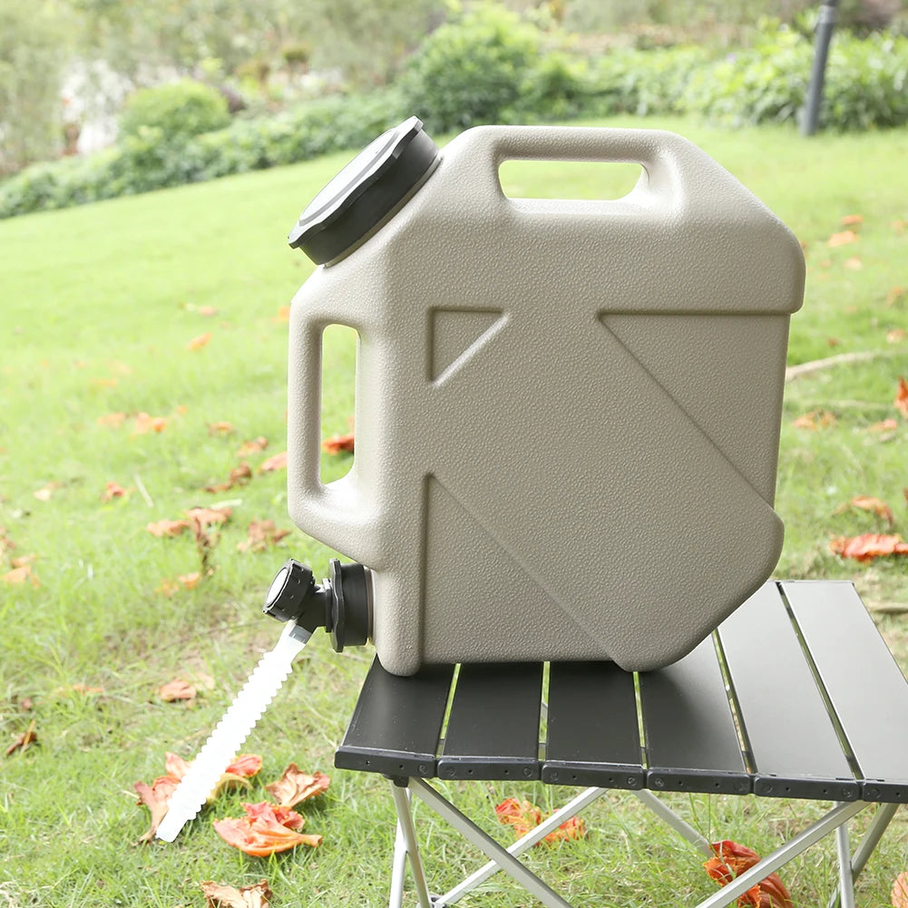 HydroMate™ Large Capacity Camping Water Carrier – Leakproof & Durable