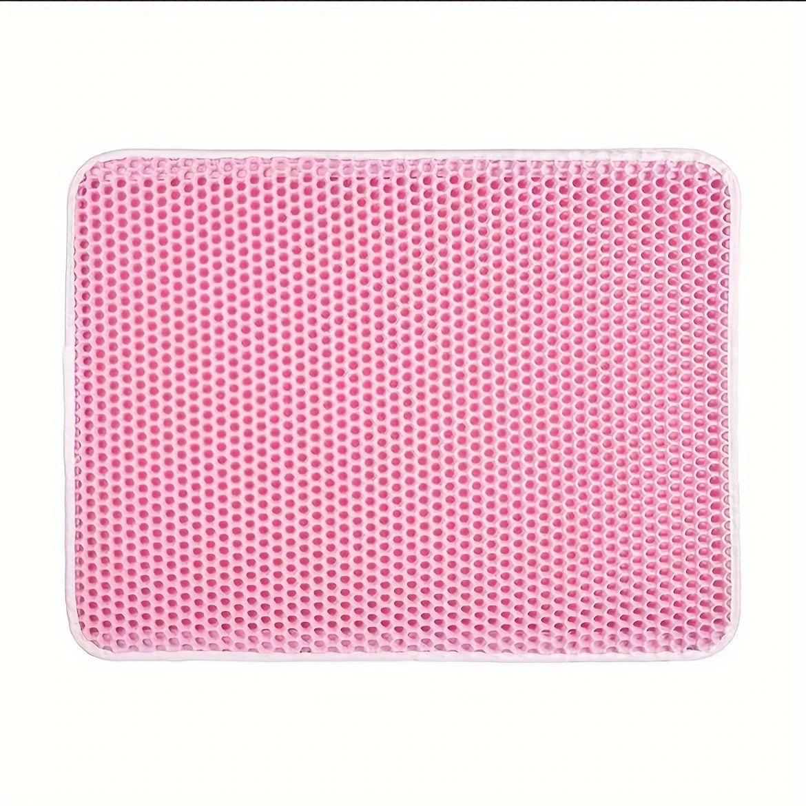 PurrClean™ Large Cat Litter Mat – Double Layer Honeycomb, Waterproof & Easy Clean