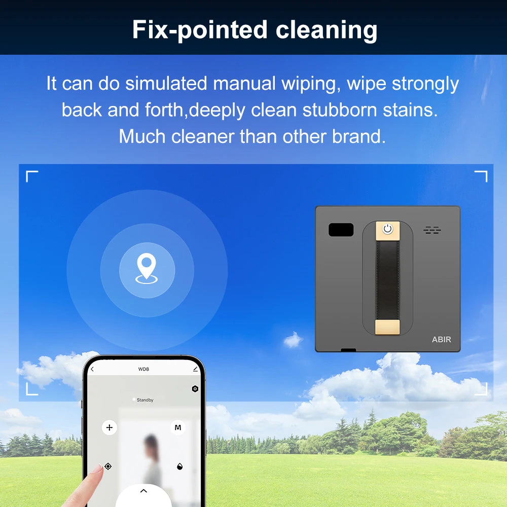 Automatic Window & Wall Cleaning Robot for Effortless Clarity