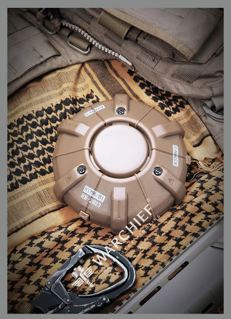 CampGuard™ Military Style Mosquito Repellent Holder – With Cover & Fireproof Design