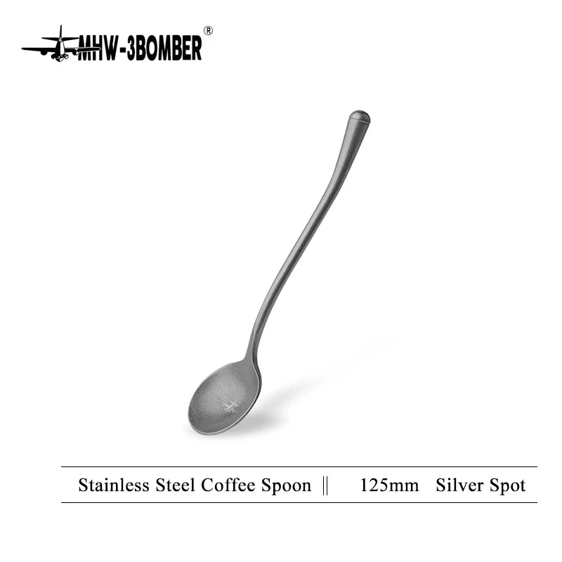 MHW-3BOMBER PrecisionStir – Portable Stainless Steel Spoon for Perfect Coffee
