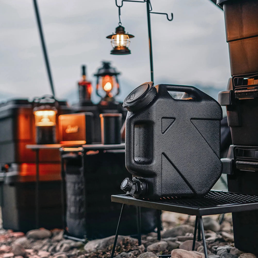 HydroMate™ Large Capacity Camping Water Carrier – Leakproof & Durable