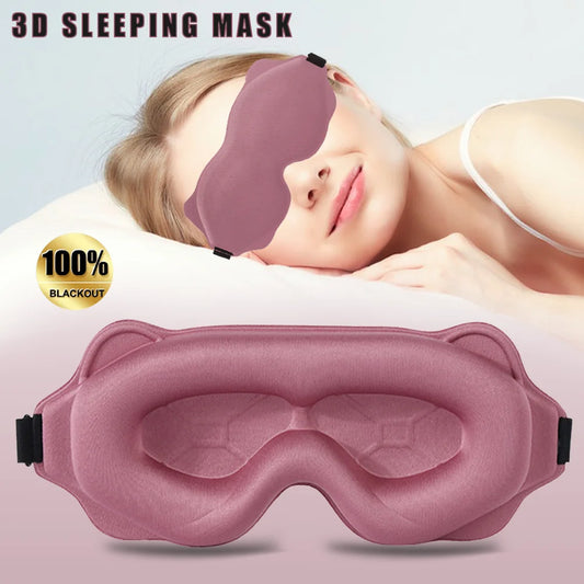 DreamCover™ 3D Sleep Mask – Block Out Light for Deeper Rest