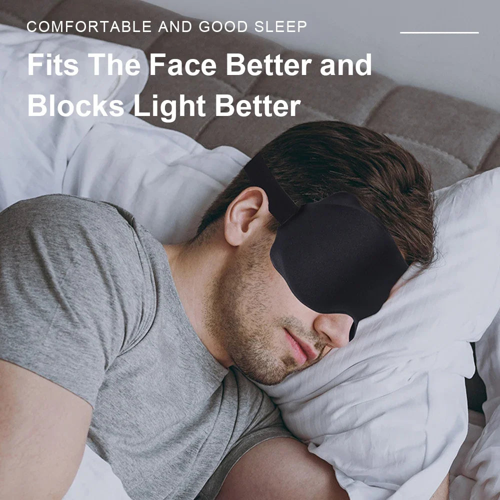 DreamCover™ 3D Sleep Mask – Block Out Light for Deeper Rest