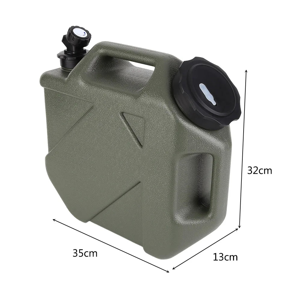 HydroMate™ Large Capacity Camping Water Carrier – Leakproof & Durable