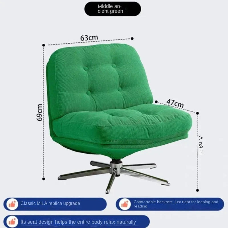 CozyTurn by Richome – Stylish Leisure Chair for Living Room & Small Spaces