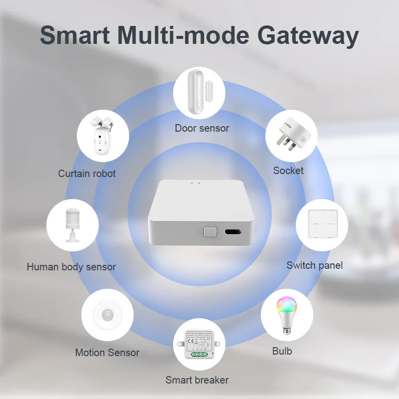 HomeSync Pro – Tuya ZigBee/Bluetooth Bridge with Alexa & Google Support