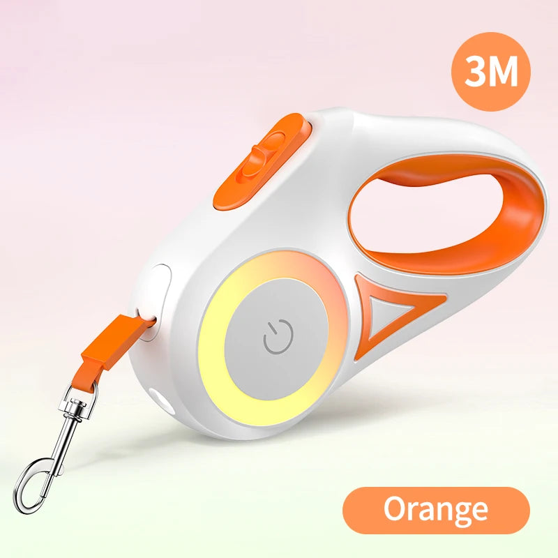 Correa retráctil GlowLeash