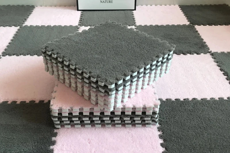 Tapete para bebé SnugglePlay: baldosas de espuma cálidas y seguras para la habitación de los niños