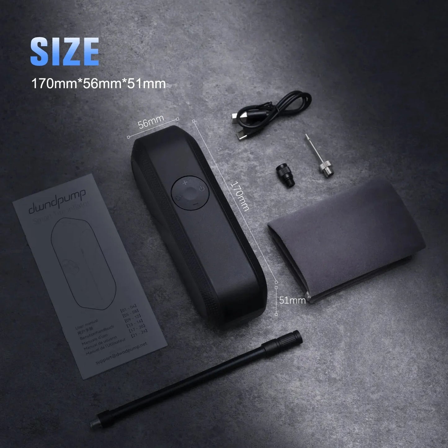 CYCPLUS PowerInflate A2 – Portable High-Pressure Air Compressor for Every Ride