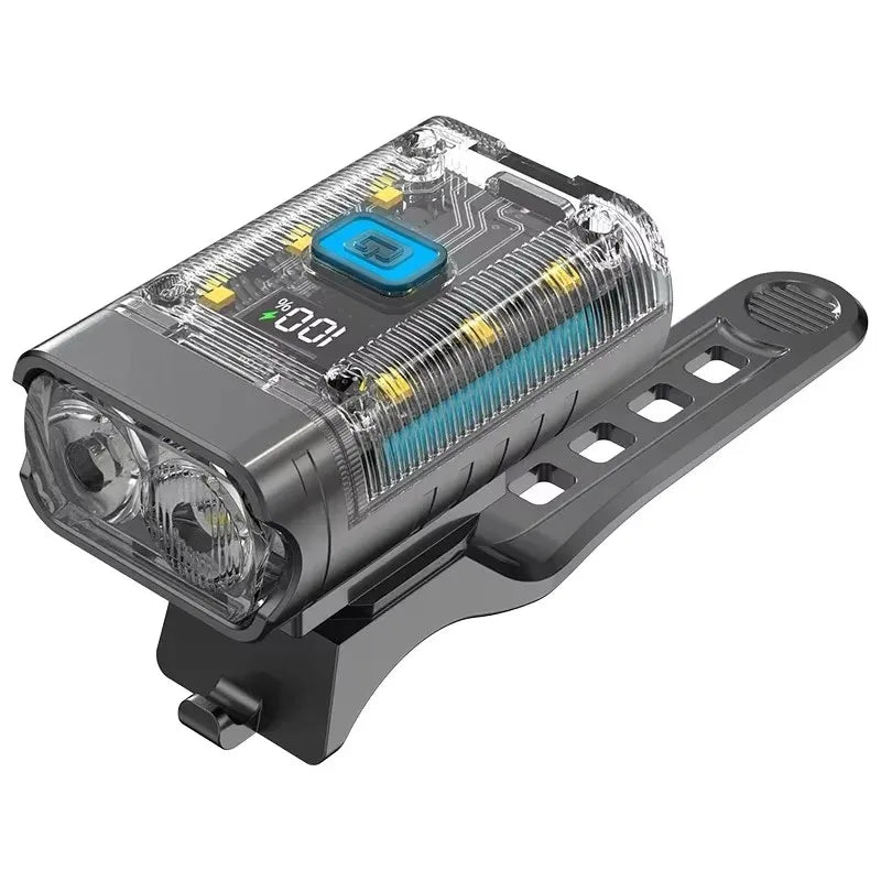 NightRider™ C1700 Bike Light – 1700 Lumens with Wireless Remote & Power Bank