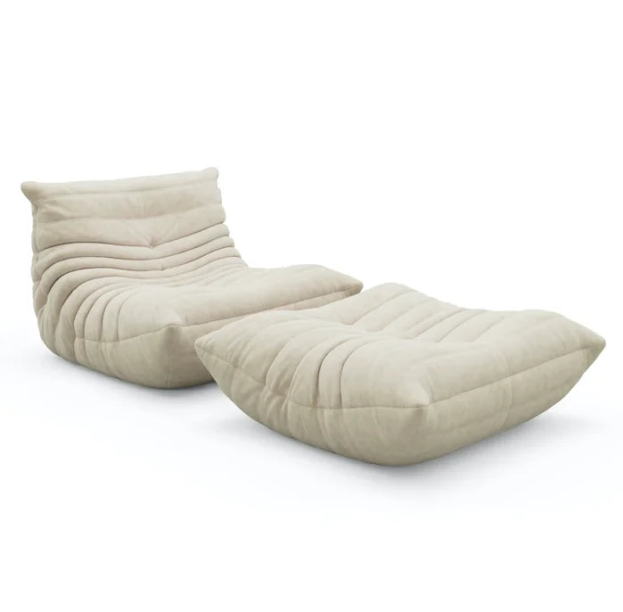 LoungeNest Caterpillar – Soft Rocking & Leisure Chair for Home & Balcony