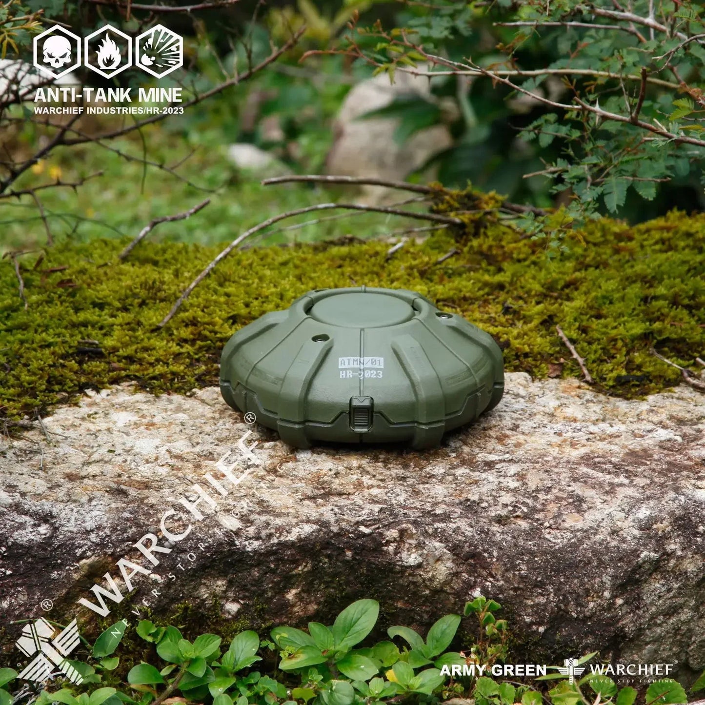 CampGuard™ Military Style Mosquito Repellent Holder – With Cover & Fireproof Design