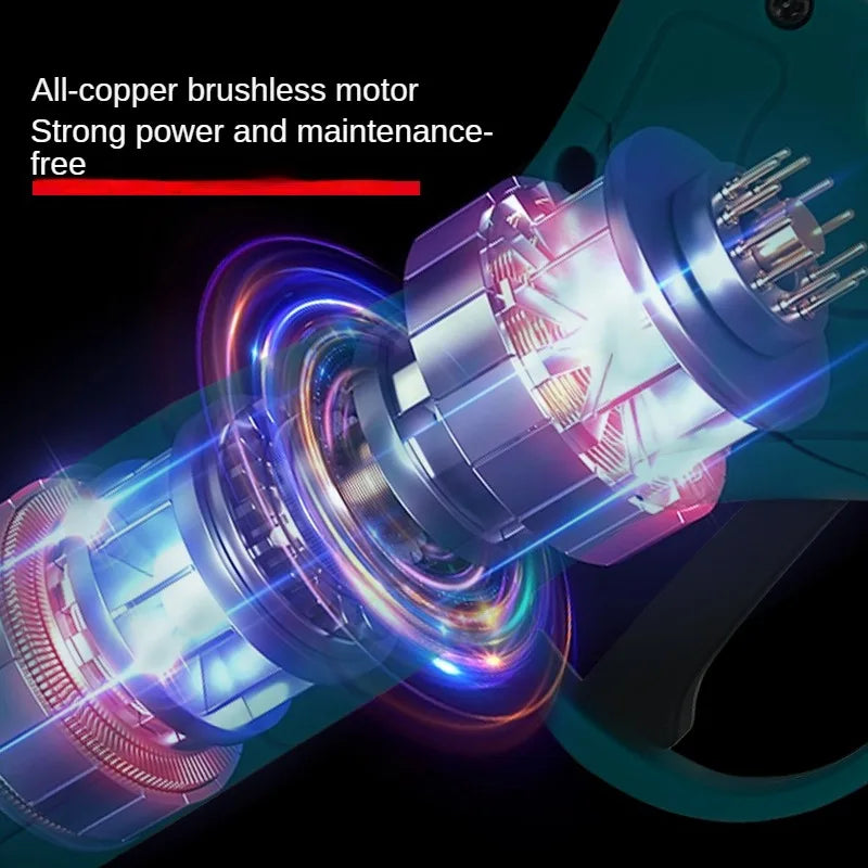 Tijeras de podar eléctricas sin escobillas, herramienta de jardinería, podadora inalámbrica, compatible con árboles frutales, Makita 18 V