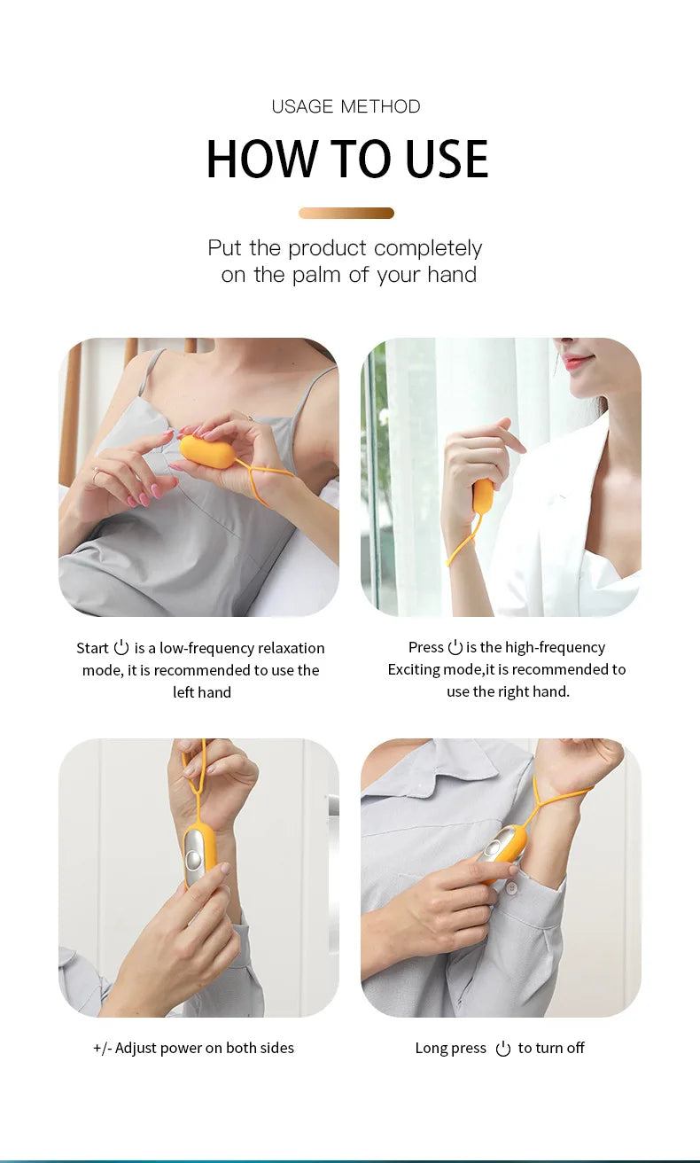 CalmWave Pro – Smart Handheld Sleep & Anxiety Relief Device