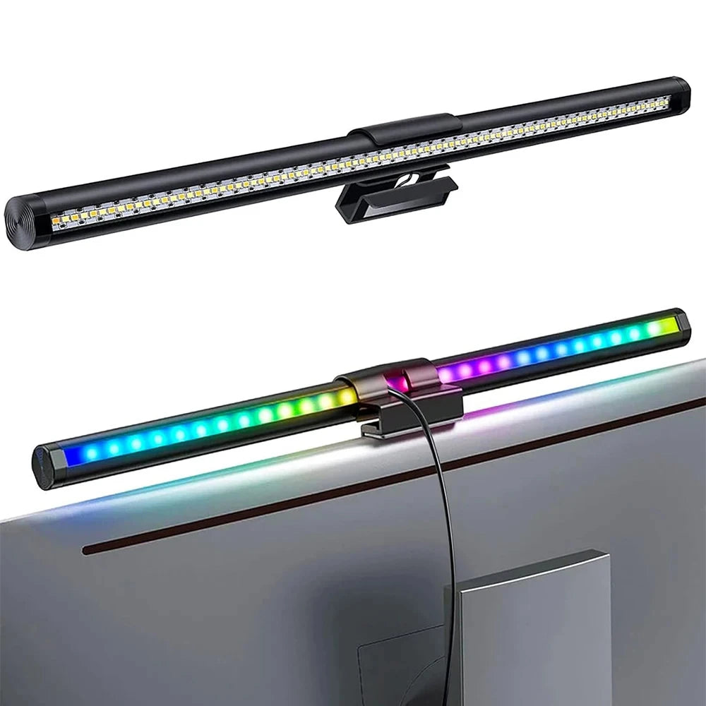 LumiView DeskPro – LED Monitor Lamp with RGB Ambient Lighting