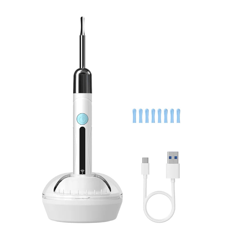 ClearView Ear Pro – WiFi Digital Ear Wax Removal Camera with 6 LEDs