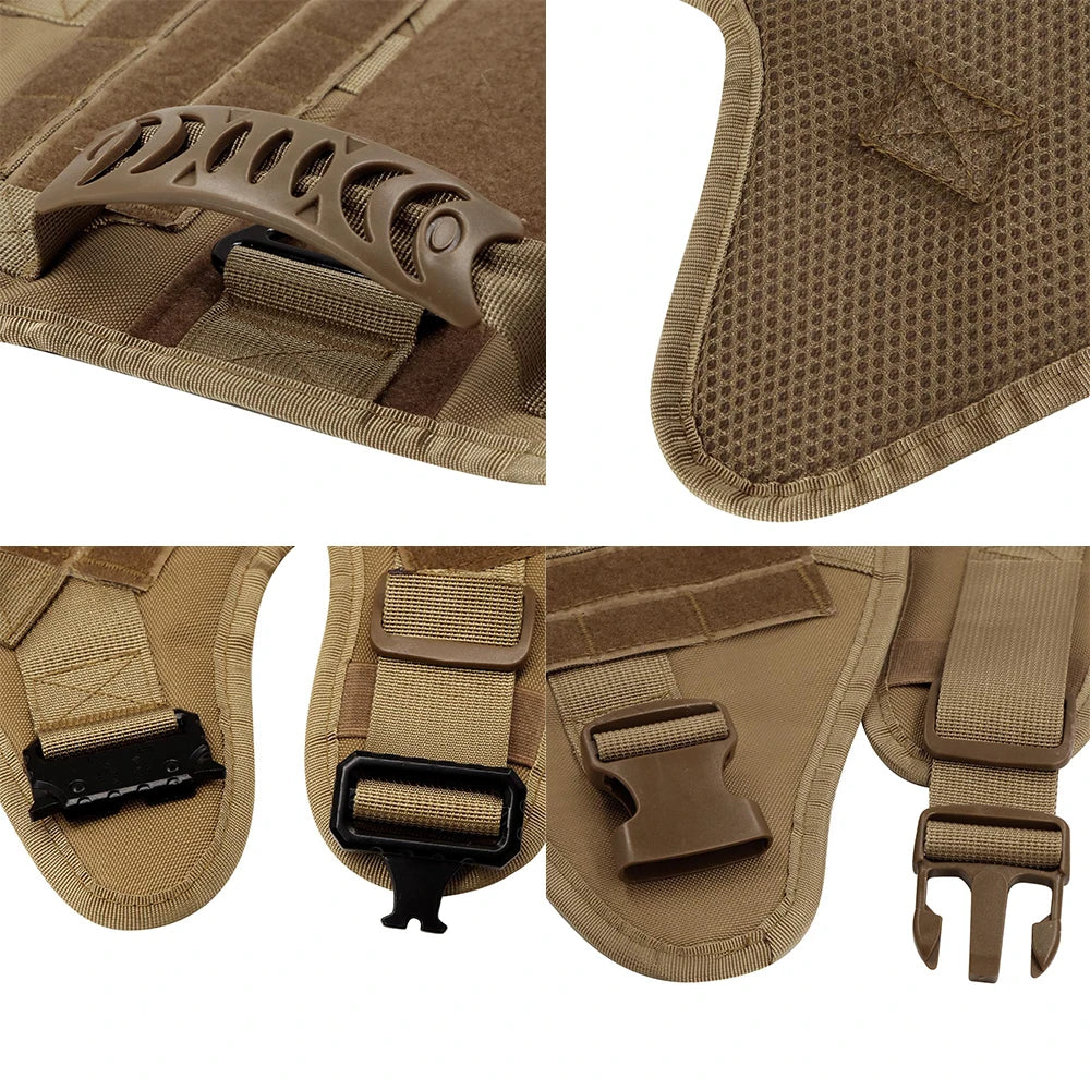 AlphaGear™ Dog Harness – Military-Grade Training Vest for German Shepherds & More