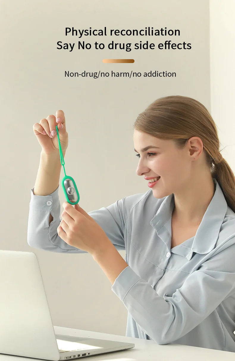 CalmWave Pro – Smart Handheld Sleep & Anxiety Relief Device