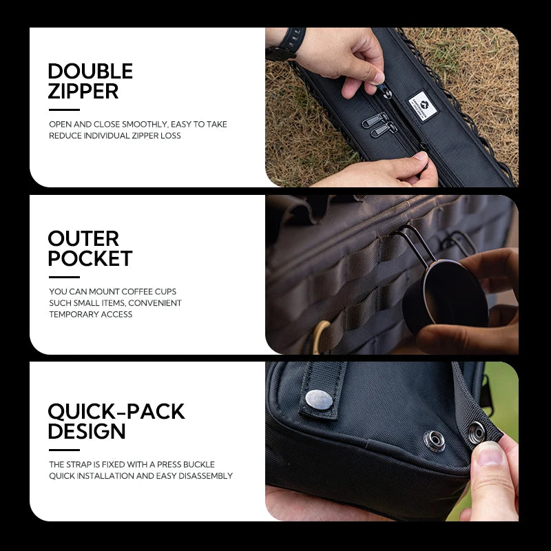 TrailPack™ Outdoor Survival Bag – Durable Waterproof Canvas Organizer