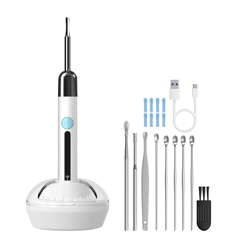 ClearView Ear Pro – WiFi Digital Ear Wax Removal Camera with 6 LEDs