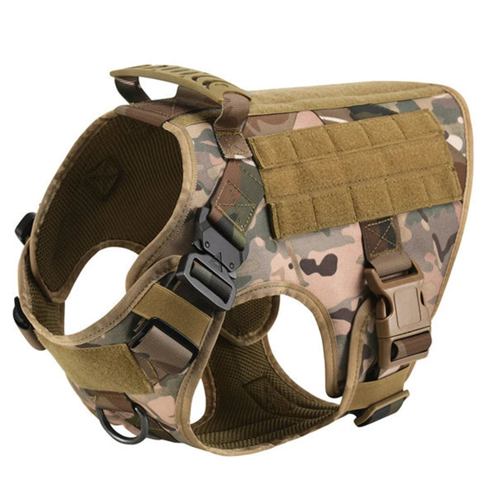 AlphaGear™ Dog Harness – Military-Grade Training Vest for German Shepherds & More