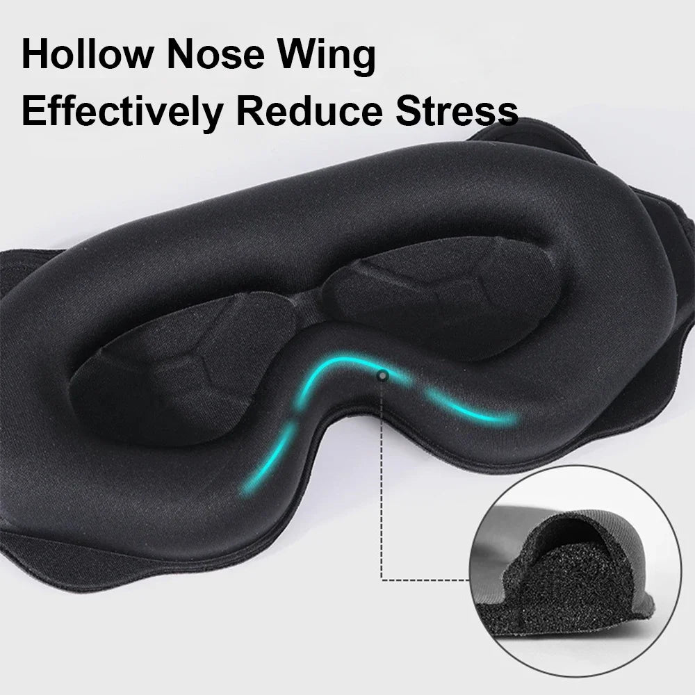 DreamCover™ 3D Sleep Mask – Block Out Light for Deeper Rest