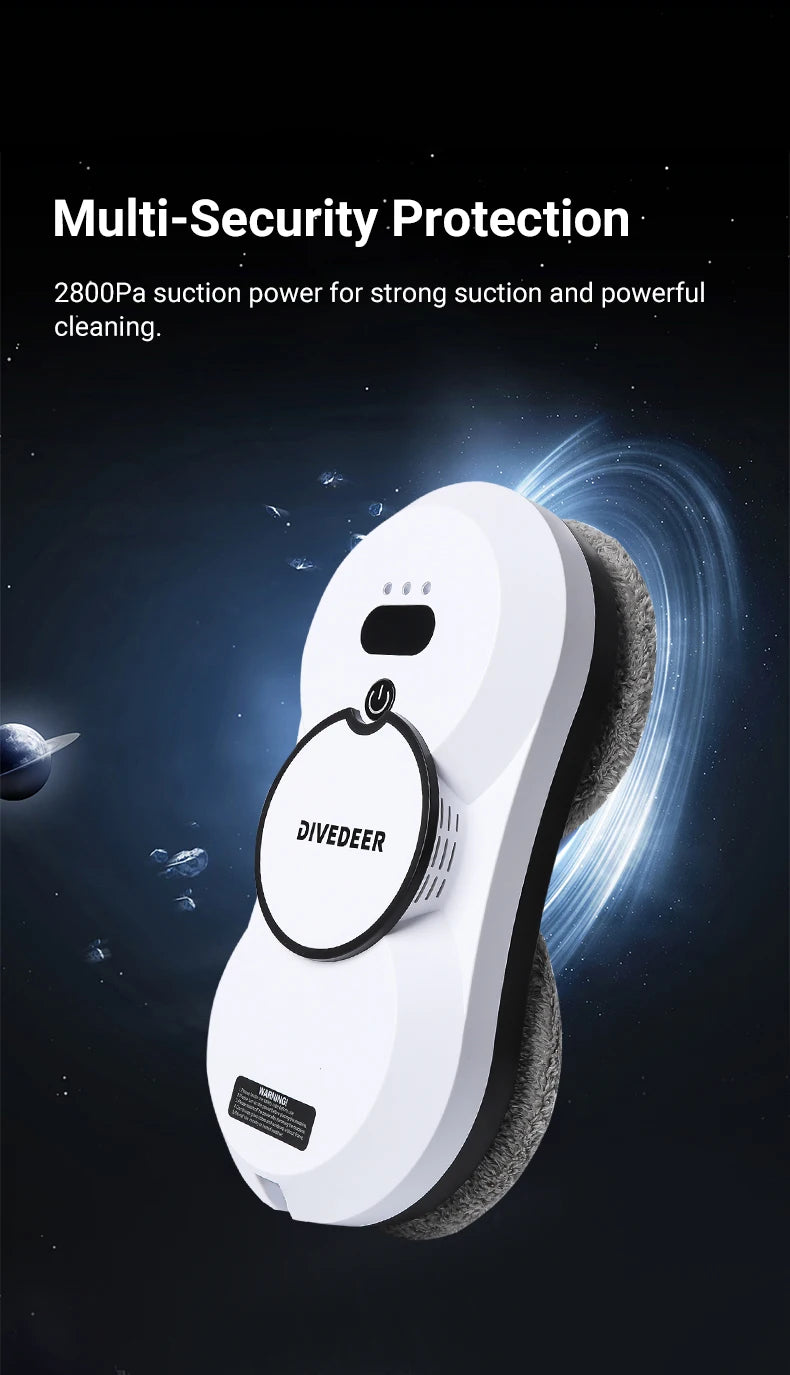 ClearView AquaBot – Smart Water Spray Window Cleaning Robot