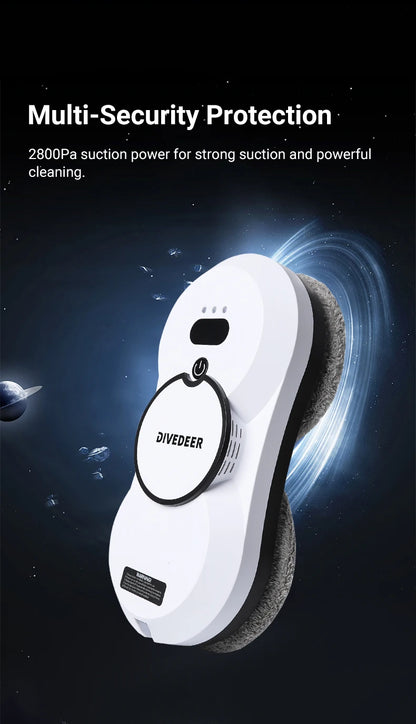 ClearView AquaBot – Smart Water Spray Window Cleaning Robot