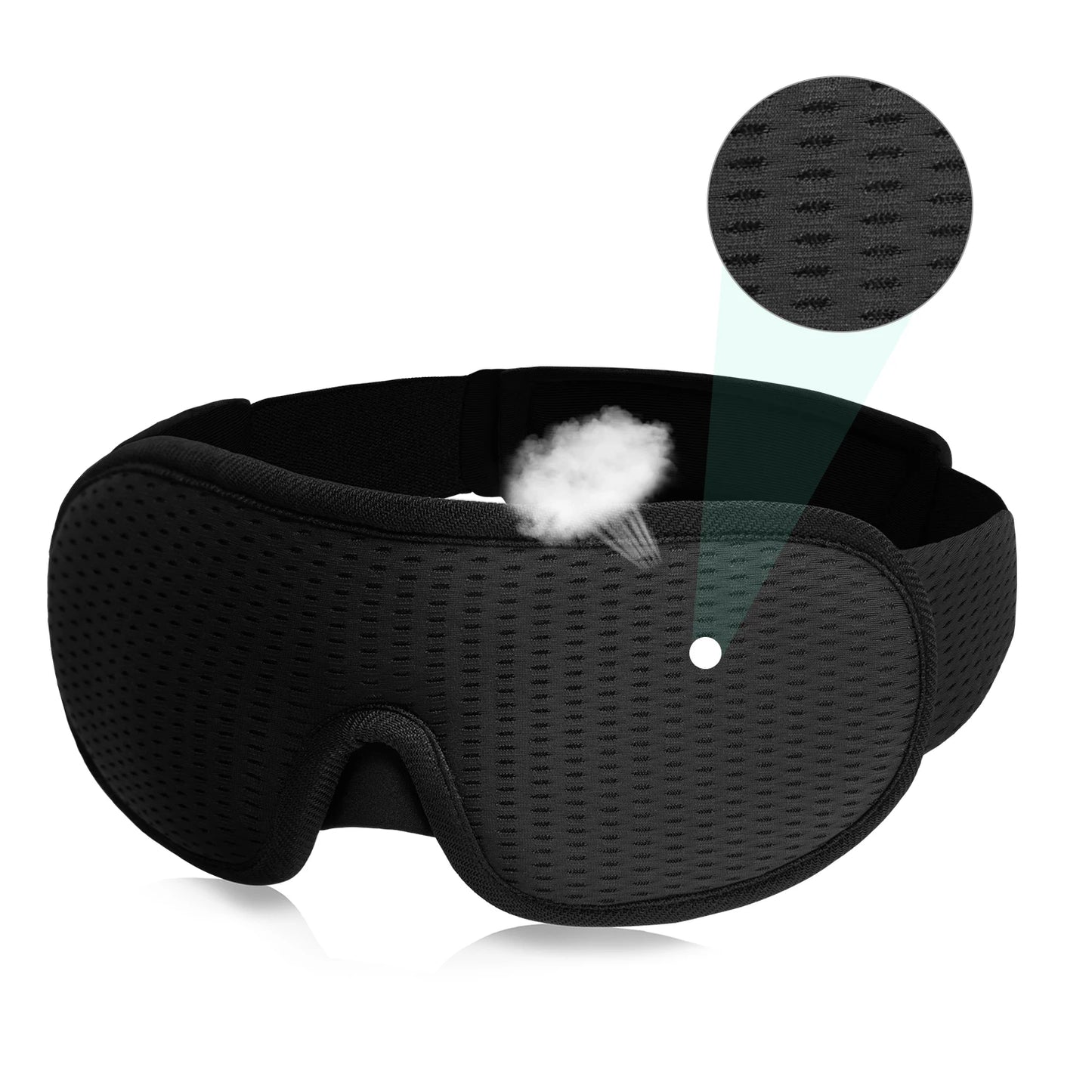 DreamShade™ 3D Sleep Mask – Total Blackout & Comfort Fit