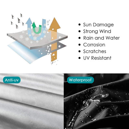 Toptrek CycleShield – All-Weather Waterproof Bike Cover for Ultimate Protection