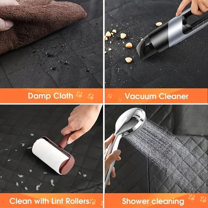 TravelPaws Guard – Durable Pet Car Seat Protector with Hammock Design