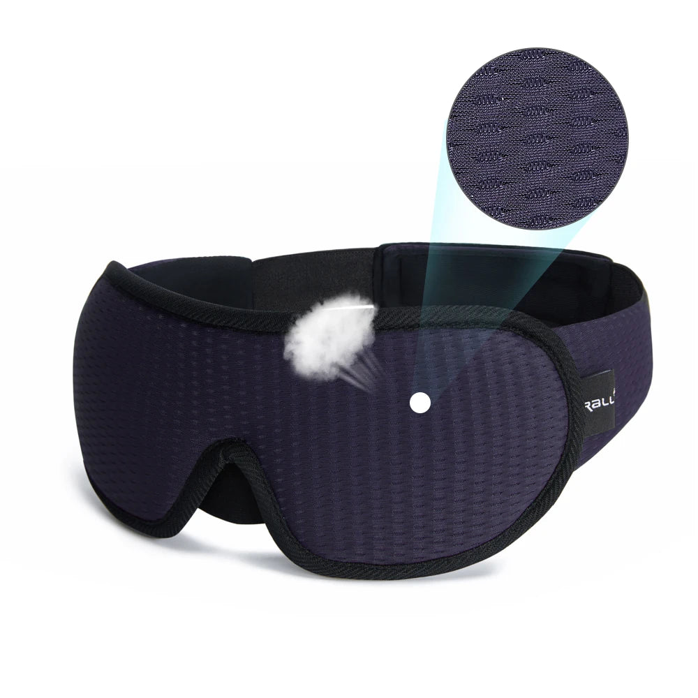 DreamShade™ 3D Sleep Mask – Total Blackout & Comfort Fit