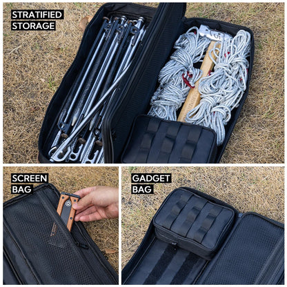 TrailPack™ Outdoor Survival Bag – Durable Waterproof Canvas Organizer