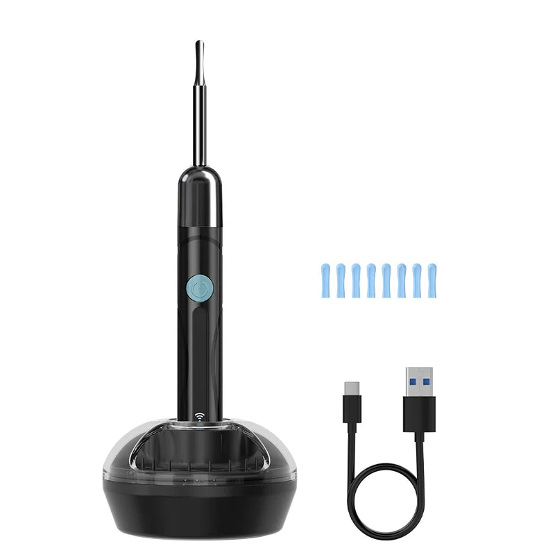 ClearView Ear Pro – WiFi Digital Ear Wax Removal Camera with 6 LEDs