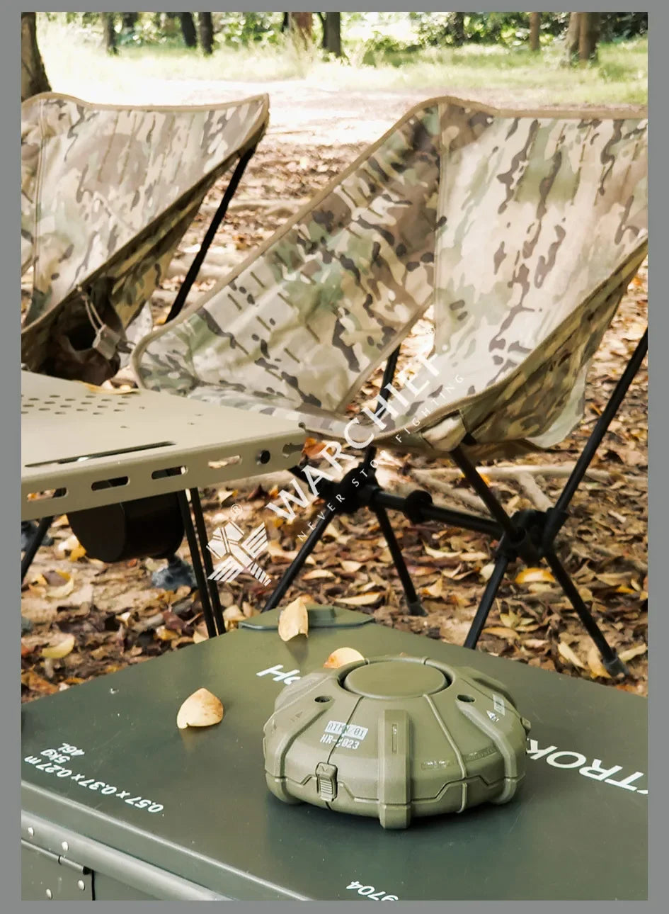 CampGuard™ Military Style Mosquito Repellent Holder – With Cover & Fireproof Design