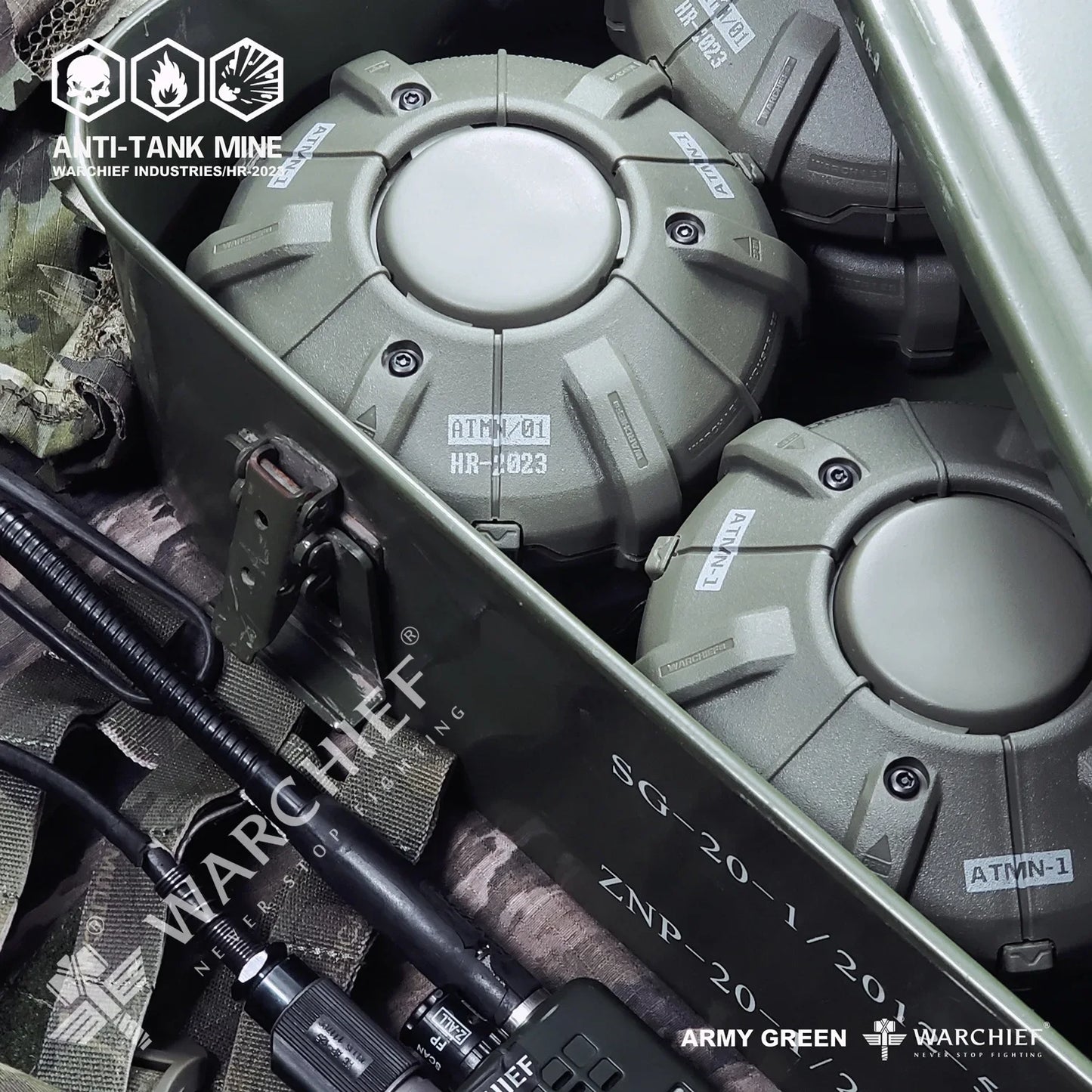 CampGuard™ Military Style Mosquito Repellent Holder – With Cover & Fireproof Design