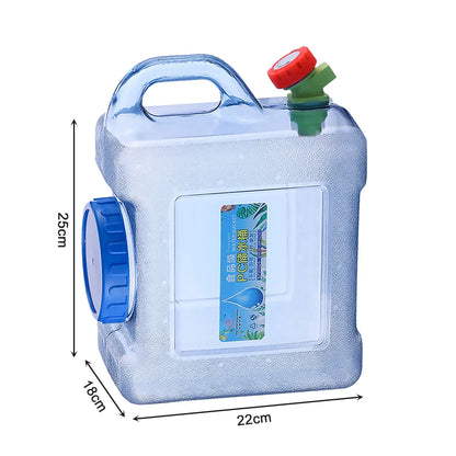 HydroMate™ Large Capacity Camping Water Carrier – Leakproof & Durable