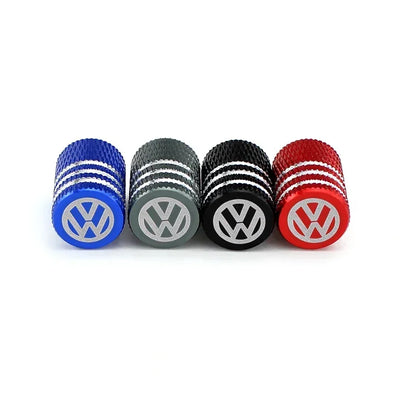R-Line ValveGuard – 4PCS Wheel Tire Stem Caps for Volkswagen Models