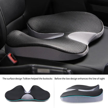 ComfortSit Plus – Non-Slip Orthopedic Seat Cushion for Back & Prostate Support