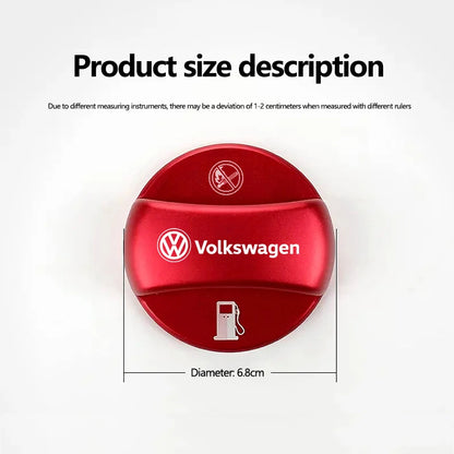 FuelStyle Pro – 3D Metal Fuel Tank Cap Trim for Volkswagen Models