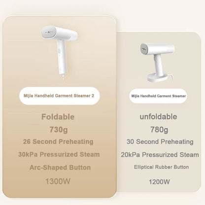 SteamEase Pro – Xiaomi Mijia Handheld Hanging Clothes Steamer