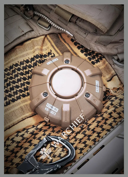 CampGuard™ Military Style Mosquito Repellent Holder – With Cover & Fireproof Design